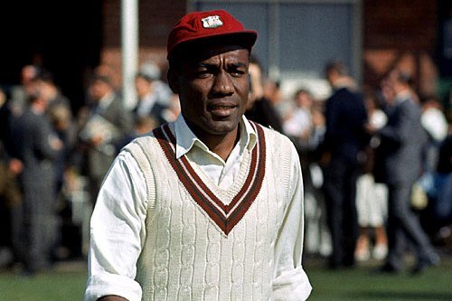 Conard Hunte strong off his legs, clipping the ball through mid-wicket or glancing fine an instant success in his first series against Pakistan in 1957-58.