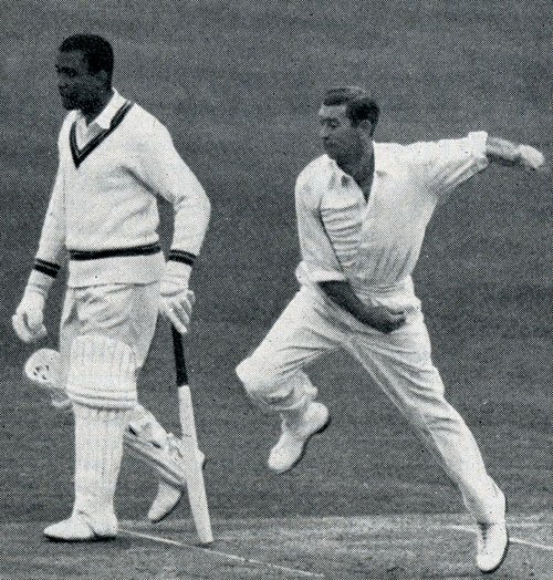 Derek Shackleton played 7 test matches for England and took record 2,669 wickets for Hampshire. Only six men have taken more than his total wickets of 2,857