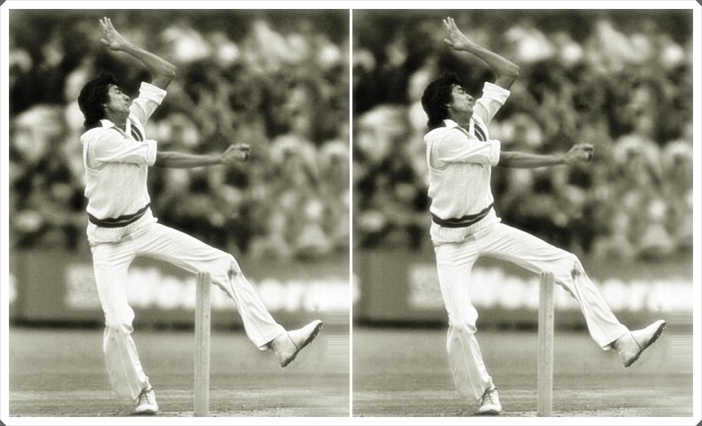 Pakistani Bowler Sikander Bakht was so lean and thin when he first appeared in international cricket hat some commentators nicknamed him The Matchstick Man.