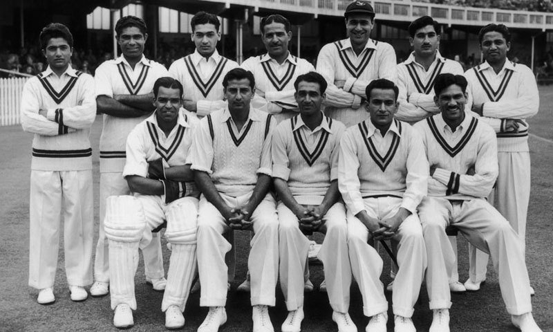 Pakistan Team on the Tour of England in 1954