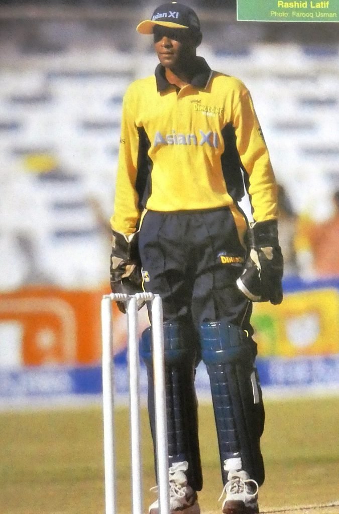 Throughout his entire career he had to compete hard with another Pakistani wicket-keeper, Moin Khan. In those days, both are having tough competition to grab final spot in the team.