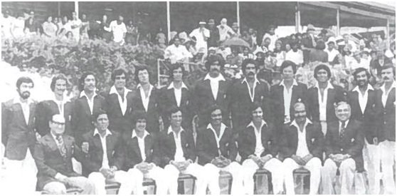Pakistan cricket team in WI in 1977