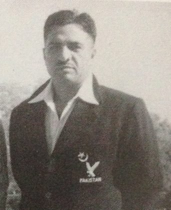 20 Rare Pictures of Pakistan Cricketers 1 Pakistan’s first national cricket captain, Mohammad Saeed. He captained Pakistan between 1948 and 1951 before Pakistan gained Test status in 1952.