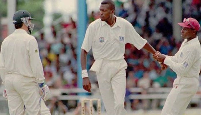 Can anyone be as ubiquitous as Curtly Ambrose? Over the decade of nonstop cricket, he has failed to change.