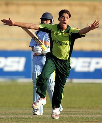 None of the top-order Indian batsmen could tackle Anwar Ali Swing Bowling.