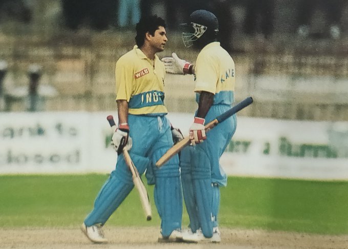 Sachin Tendulkar scored his maiden ODI century after playing 78 ODIs in 1994