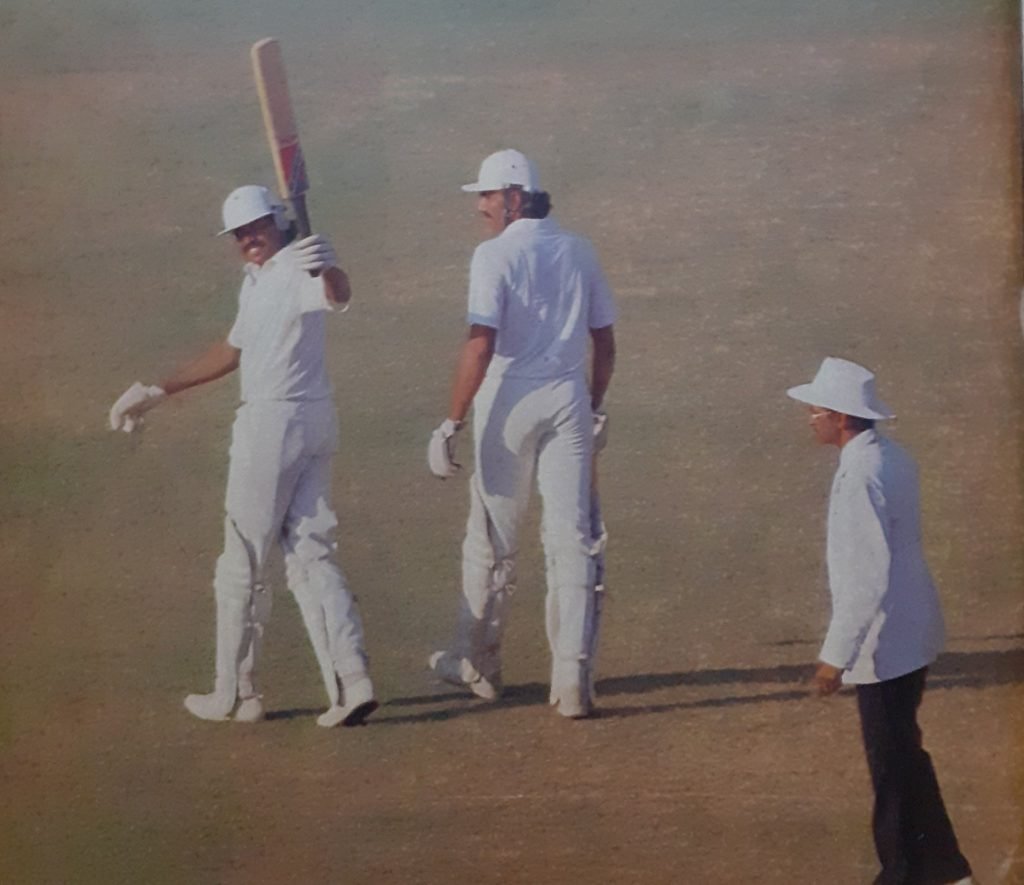 Narendra Hirwani routed W Indies with 16 for 136 at Madras Jan 1988 two batsmen played excellent roles for India on a very tricky pitch Kapil 109 in the 1st inn (India 382) W V Raman 83 in the 2nd (India 217-8 dec)