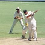 Brian McMillan pulls during the final day of the Australia A v South Africans 4 day match at th