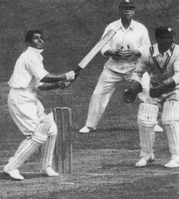 Lala_Amarnath Batting at Lord's in 1936