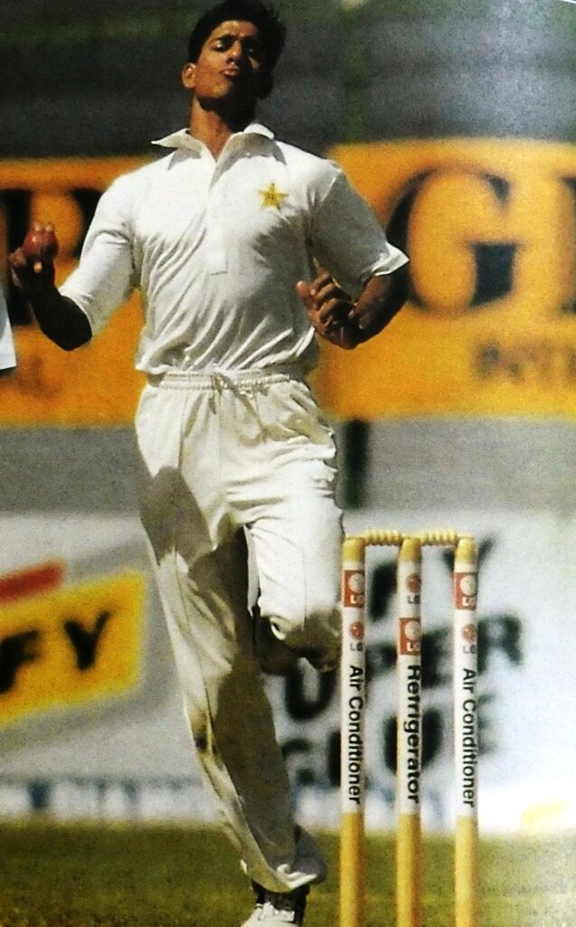 Irfan Fazil made his test debut under Moin Khan's captaincy against Sri Lanka in the 3rd Test of the series at Karachi in 2000.