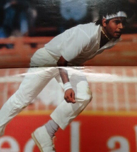 A back injury prevented his participation in the West Indies tour when Pakistan went there in 1992-93, and he had to withdraw from the team before the first Test.