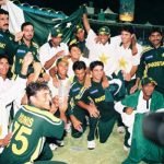Rashid Latif's new-look side succeeded in four nations Cherry Blossoms Sharjah Cup 2003 capturing the hearts and minds of the Pakistani people