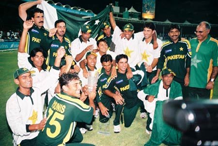 Rashid Latif's new-look side succeeded in four nations Cherry Blossoms Sharjah Cup 2003 capturing the hearts and minds of the Pakistani people