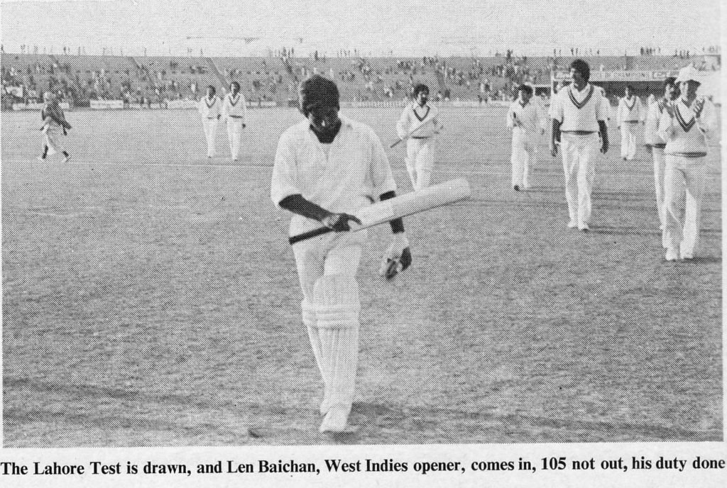 Leonard Baichan's finest hour - century on Test debut