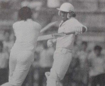 In the Duleep Trophy Final on 29 January 1991, when Rashid Patel attacks batsmen with a stump in the Indian final at Jamshedpur.