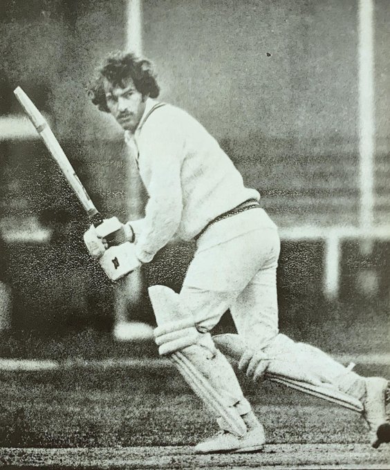 Clive Rice in 1977, when he was the only batsman in England to exceed a thousand limited overs runs, 1,055