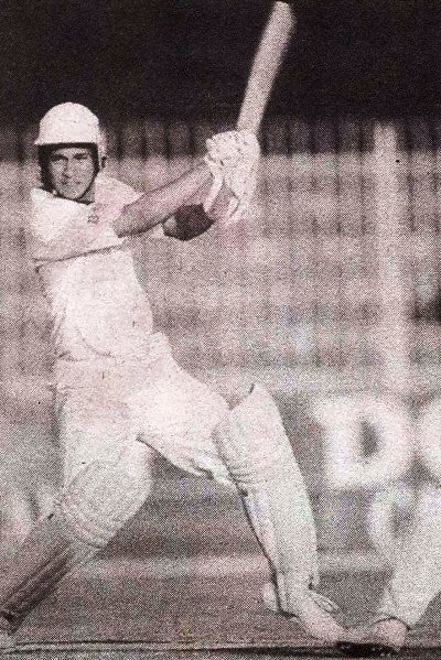 So when Sachin Tendulkar came with the Indian team, I was curious to see him bat.