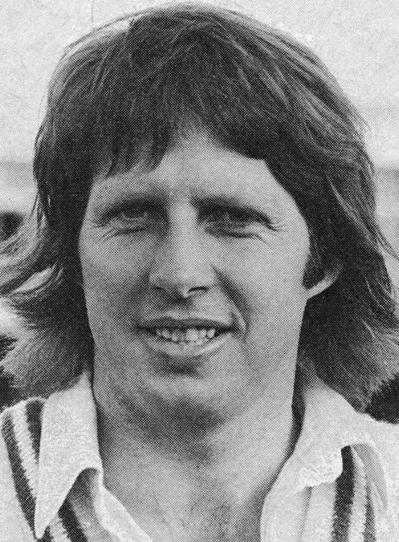 As Jeff Thomson walks to his mark to begin hostilities batsmen see a well-set-up man of 6 ft line, scarcely looking 14 stone.