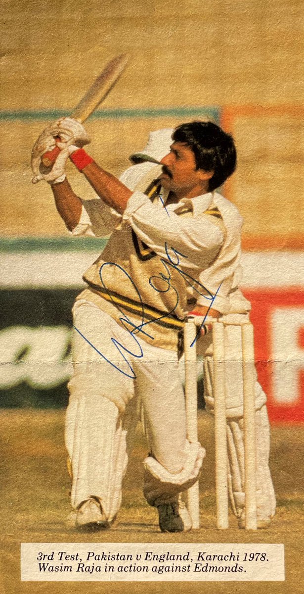 Wasim Raja - Pakistan 1978