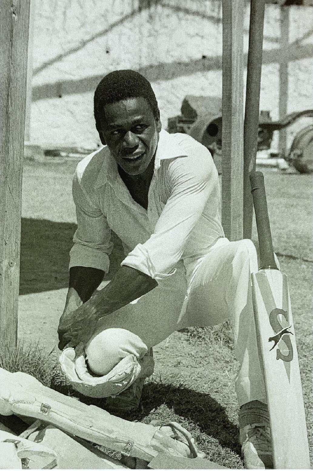 Desmond haynes Desi Haynes aged 22 in 1978, about to make his Test debut at Queens Park Oval against Australia - He and Gordon Greenidge put on 87, of which Desi dashed to 61 in 75 minutes