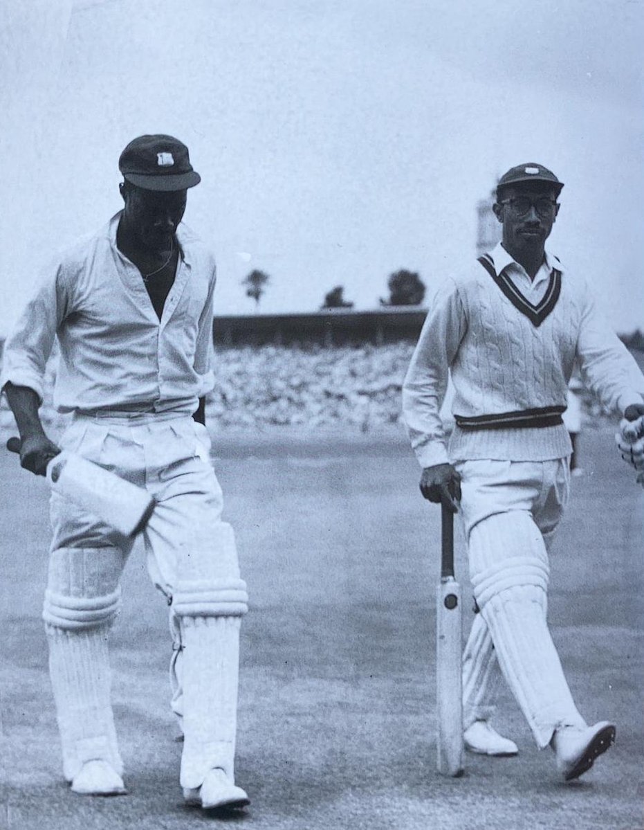 Alf Valentine, last man standing on 0, had been going to get a century if Wes Hall hadn't got himself out