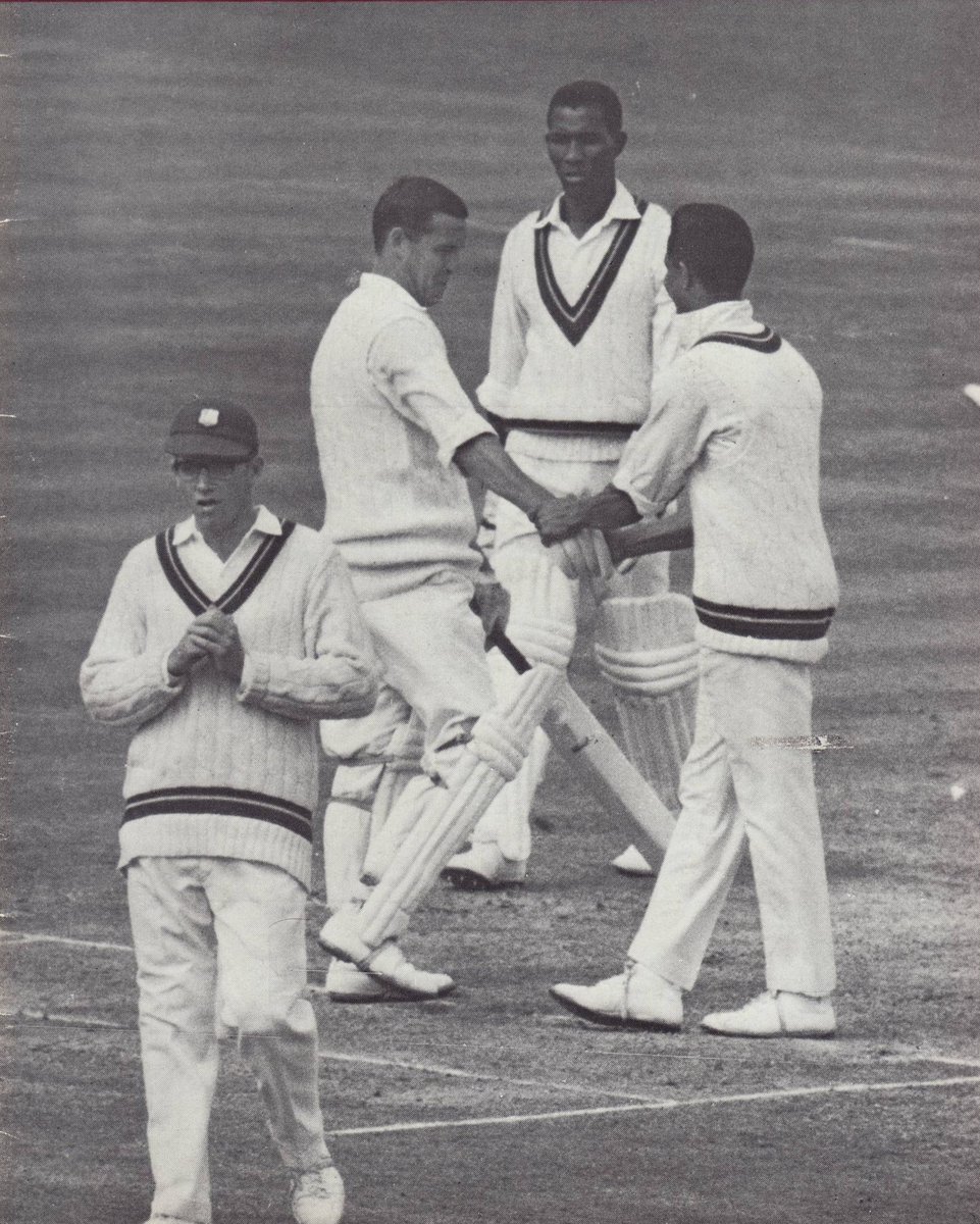 John Hampshire, of England, Yorkshire, Derbyshire and Tasmania making his test debut century vs West Indies at Lords in 1969