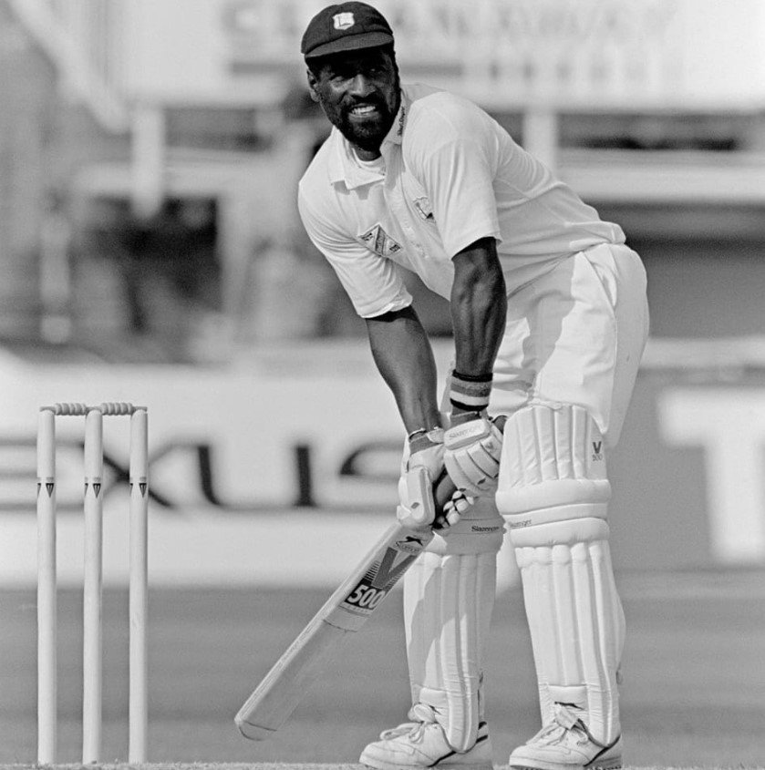 The sight of Vivian Richards standing bare-chested in the visiting team's balcony at the Ferozeshah Kotla stadium is still vivid in one's memory.