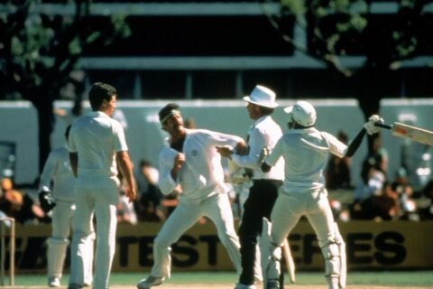 Dennis Lillee and Javed Miandad Involved in a disgraceful incident