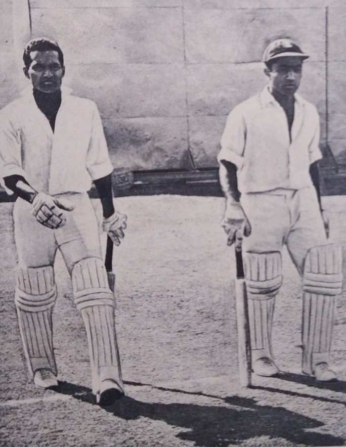 Budhi Kunderan going for batting in a Madras Test in 1964 Alistair Cook