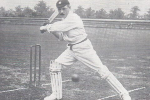 Bobby Abel made his home Test debut at Lord's in 1888, this was the first of a three-match series.