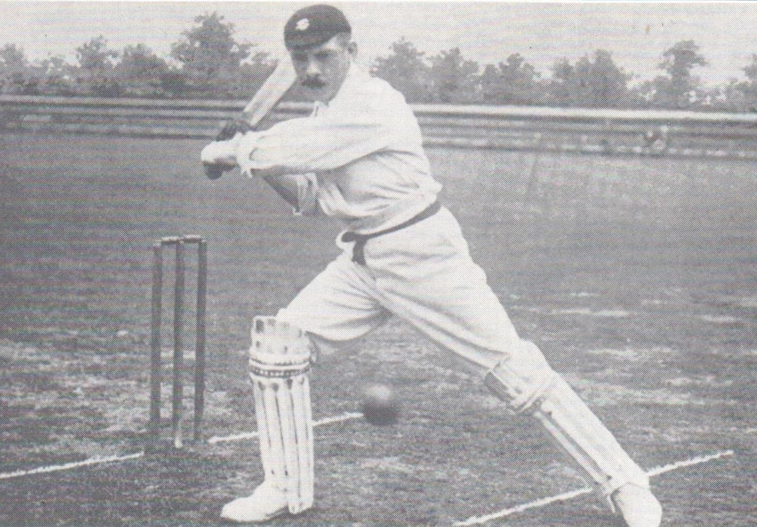 Bobby Abel made his home Test debut at Lord's in 1888, this was the first of a three-match series.