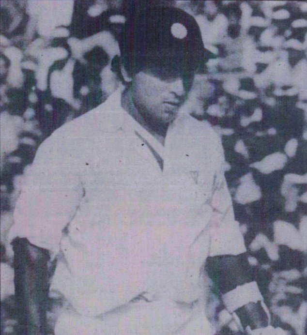 Sunil Gavaskar May Don a Helmet