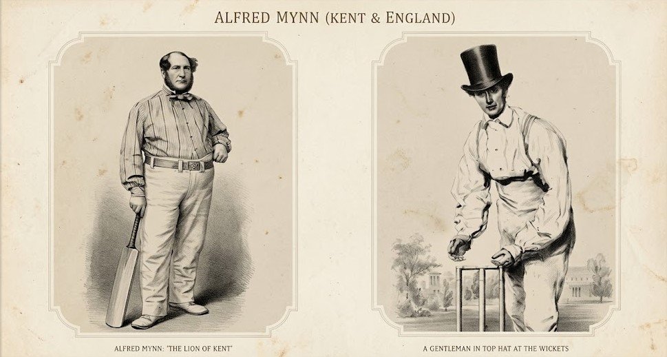 Alfred Mynn (1807–1861): The Lion of Kent Who Revolutionized English Cricket